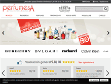 Tablet Screenshot of perfumesa.com